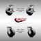 Service Caster 5 Inch SS Glass Filled Nylon Caster Set with Roll Bearings 4 Swivel Lock 2 Brake SCC-SS30S520-GFNR-TLB-BSL-2-BSL-2 - alternate 1